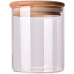 Bocaux de rangement bocaux en verre bocaux � �pices contenant en verre herm�tique avec couvercle bocal ...
