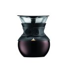 11592 - 01 - pour over - cafetière filtre à maille fine en inox / verre - noir - 0, 5 l - bodum 11592 - 01 - pour over - cafetière filtre à maille fine en inox / verre - noir - 0, 5 l - bodum