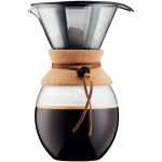 Bodum - cafetire avec filtre pour over 12 tasses 1, 5 l en inox