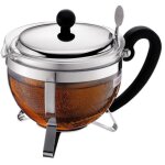 Bodum chambord théiere avec tamis 1l gris Bodum chambord théiere avec tamis 1l gris