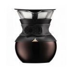 Pour over - cafetiere bodum filtre permanent maille inox, 0. 5 l, 4 tasses