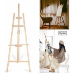 Bois tr�pied studio toile chevalet portable r�glable art peinture stand 150cm