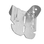 Boite de 100 suspentes distanci�res f45 / 47 45 mm ? fixation pour fourrures ? mat�riaux r�sistants pour ...