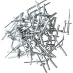 Boite de 250 rivets pop multi serrage de 4. 8x25 a tete extra large 16mm