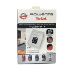 Boite de 4 sacs hygine + silence force pour aspirateur rowenta