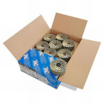 Bo�te de 4000 clous � t�te plate, annel�s extra galvanis�s en rouleau d. 2, 8 x 50 mm tacwise 0777