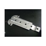 Boite de 50 suspentes en acier galvanis� - fixation plafond et placo - pour fourrures f45 et f47 longueur ...