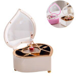 Bo�te � bijoux avec ballerine rotative bo�te � musique pour filles bo�te � bijoux bo�te de rangement ...