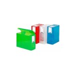 Bote de classement plastique viquel propyglass translucide grande capacit dos 12 cm - couleurs assorties ...