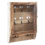 Boite � cl�s en bois 'key' 26x38cm naturel