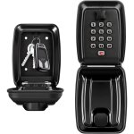 [jamais utilis�]bo�te � cl�s ext�rieure s�curis�e, grande bo�te � cl�s murale avec code � 12 chiffres ...