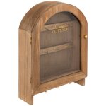 Bo�te � cl�s roxie bois 28x22cm atmosphera cr�ateur d'int�rieur