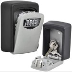 Bo�te � cl� s�curis�e exterieur, boite a clefs murale de avec code � 4 chiffres, boitier porte clef de ...