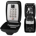 Boite a clefs securisee exterieur, coffre - fort � cl� mural avec code 12 chiffres boite � cl� s�curis�e, ...