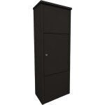 Bo�te � colis relaxdays, clapet, 4 cl�s, h x l x p : 105 x 38 x 23 cm, fer, bo�te � colis autonome, choix ...