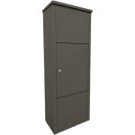 Bo�te � colis relaxdays, clapet, 4 cl�s, h x l x p : 105 x 38 x 23 cm, fer, bo�te � colis autonome, choix ...
