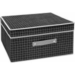 Emmevi mv s. p. a. - bo�te d'�conomie d'espace rigide pliable bo�te de rangement de v�tements noir - ...