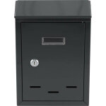 Bo�te aux lettres 285x200x60mm graphite 78541 vorel