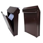 Bo�te aux lettres a - 4p marron - skl a4p 557