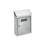 Bote aux lettres en acier inoxydable lettre - petite italie 20x6x30h