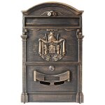 Bo�te aux lettres murale antique