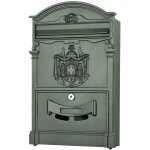 Bo�te aux lettres murale antique vert