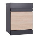 Bo�te aux lettres bo�te � paquets d�cor en bois