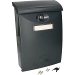 Boîte aux lettres en plastique anthracite 235x90x340mm - kotarbau Boîte aux lettres en plastique anthracite 235x90x340mm - kotarbau
