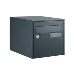 Boîte à lettres simple face anthracite decayeux Boîte à lettres simple face anthracite decayeux
