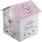 Bote musicale ballerine rose h16cm atmosphera crateur d'intrieur