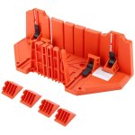 Bo�te � onglets de scie, bo�te � onglets en plastique, scie � bois, scie � main, outil de quincaillerie ...