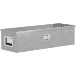 Bo�te � outils en aluminium - caisse � outil alu. verrouillage cl� v�rins poign�es - 99 x 33 x 25 cm