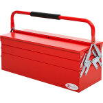 Boite � outils m�tallique - coffret � outils - caisse � outils 3 niveaux 5 plateaux r�tractables - t�le ...