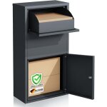 Bo�te � paquets clement bo�te � paquets pratique avec syst�me � clapet & serrure