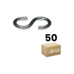 Bote plastique de 50 crochets esse pour suspension et assemblage - type 5 - 14 mm - ram