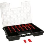 Bo�te de rangement double portable avec s�parateurs r�glables. - kotarbau