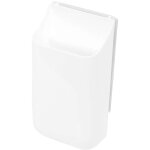 Bo�te de rangement murale autoadh�sive hang it blanche - compactor - 10 x 6. 7 x h. 19. 6 cm - blanc