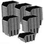 Boîtes de rangement murales, boîtes empilables en plastique pour organiser vos outils, bacs à bec pour ... Boîtes de rangement murales, boîtes empilables en plastique pour organiser vos outils, bacs à bec pour ...