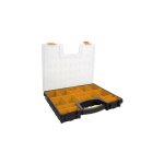 Bo�te de rangement en plastique avec bacs amovibles - 420x335x65 mm - 9, 1 l