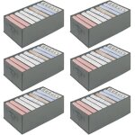 Bo�te rangement vetement pliable organisateur tiroir lavable pour pantalon, chaussettes, gilet, leggings ...