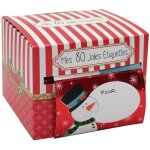 Boite avec ruban adhsif de 80 tiquettes cadeaux autocollantes - feeric lights & christmas