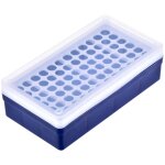Bo�te tube � centrifuger 72 trous (bleu fonc�)