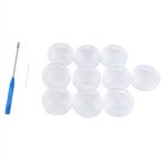 Boîtes de en verre de 60 mm, 10 plaques de de laboratoire autoclavables avec boucle d'inoculation, autoclavabl ... Boîtes de en verre de 60 mm, 10 plaques de de laboratoire autoclavables avec boucle d'inoculation, autoclavabl ...