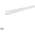 Botier led tanche vide - 2x36w - ip65 - 1260x95x78mm - couvercle pc