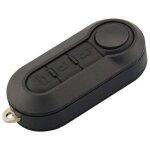 Bo�tier pliable de rechange pour cl� de voiture fiat 500 doblo ducato panda punto peugeot 3 boutons 543cm ...