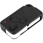 Bo�tier de t�l�commande flip key pour land rover range rover p38 - coque de cl� � 2 boutons