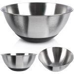 Bol en acier inoxydable antiderapant pour une utilisation polyvalente en cuisine