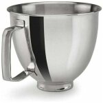 Bol en acier inoxydable pour mixeur kitchenaid � t�te inclinable de 4, 5 � 5 litres, remplacement avec ...