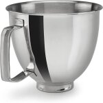 Bol m�langeur en acier inoxydable chef machine accessoires k5thsbp pour 5qt avec poign�e