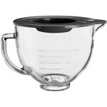 Kitchenaid - bol en verre 4. 7l pour robot p�tissier 5ksm5gb